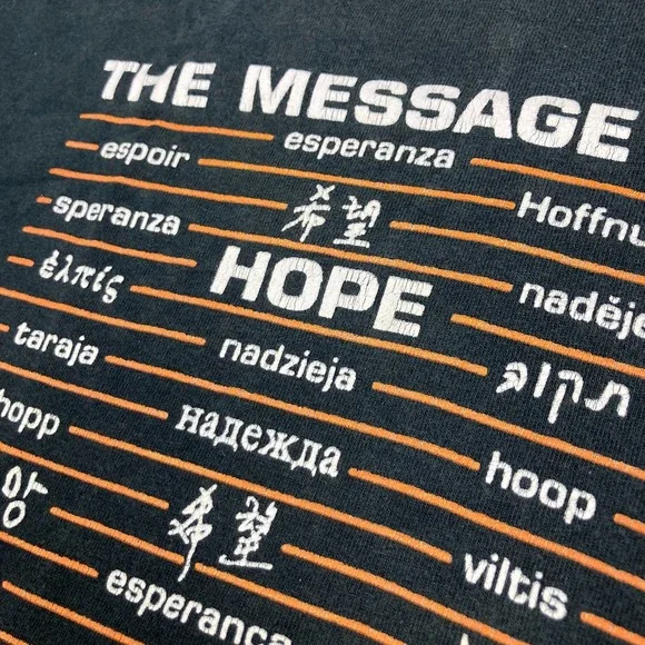 Vintage Narcotics Anonymous Shirt Mens XL Black 1994 Tour WCNA Single Stitch 90s - Picture 5 of 14